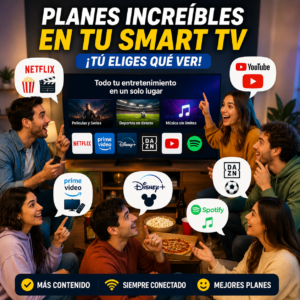 ¿Qué USOS puede tener una Smart TV? Servicios de Internet TV Smart representados mediante diferentes plataformas y funciones online