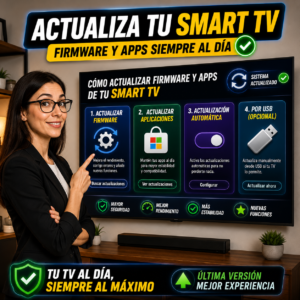 Televisores LCD: SHARP con AQUOS Cómo Actualizar el sistema operativo de mi TV Smart Correctamente