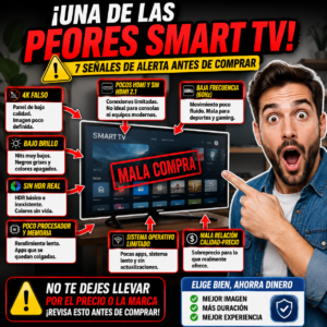 Cómo COMPARTIR pantallas del PC y móvil a la TV Los Peores Smart TV: 7 tipos de TeleVisores que conviene evitar antes de comprar un televisor