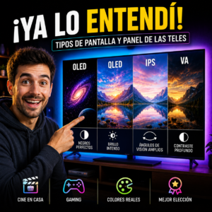 Televisores OLED de LOEWE BILD Comparativa entre paneles y tipso de pantallas de TV - OLED QLED IPS y VA en televisores Smart TV