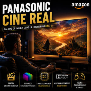 Televisores Panasonic OLED y 4K para cine en casa y calidad de imagen premium