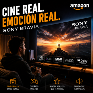 Altavoces para Smart TV Comparativa de televisores Sony BRAVIA OLED y Mini LED para cine y PS5
