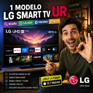 Las marcas de SMART TV de mejor calidad-precio Televisores LG Smart TV UR 4K con webOS y buena relación calidad-precio