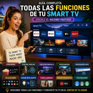 Función PRINCIPAL del Smart TV: ejemplos de todas las funciones que puede realizar