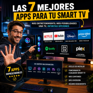 7 Apps para smart tv imprescindibles para sacar el máximo partido a un televisor inteligente