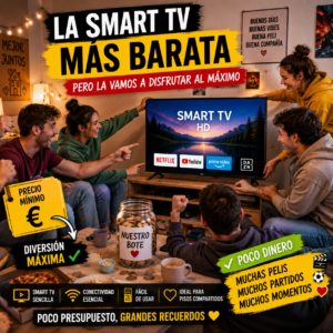 Smart TV muy baratas para usuarios que buscan el menor precio posible